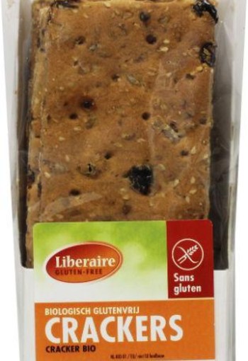Liberaire Crackers rozijnen bio (250 Gram)