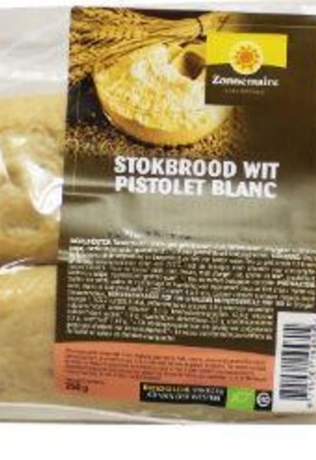Zonnemaire Stokbrood wit bio (2 Stuks)