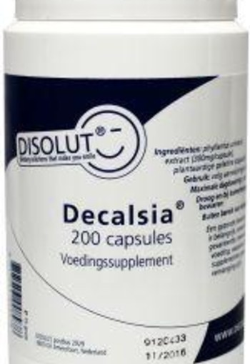 Disolut Decalsia (200 Capsules)