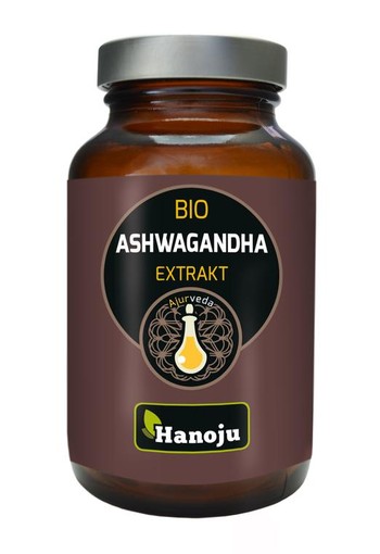 Hanoju Ashwagandha 4:1 extract 300 mg (90 Capsules)