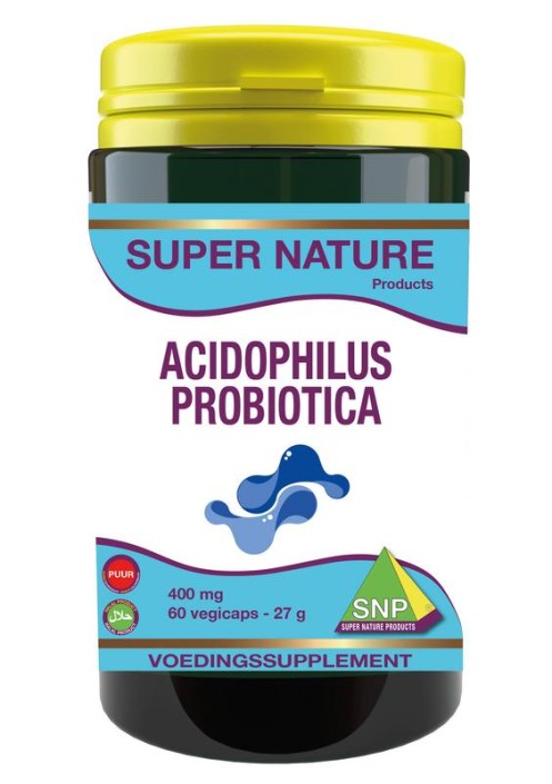 SNP Acidophilus probiotica 400 mg puur (60 Vegetarische capsules)