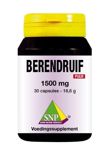 SNP Berendruif 1500 mg puur (30 Capsules)
