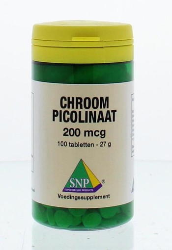 SNP Chroom picolinaat 200 mcg (100 Tabletten)
