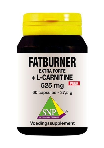SNP Fatburner extra forte & L-Carnitine 525mg puur (60 Capsules)
