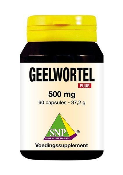 SNP Geelwortel curcuma 500 mg puur (60 Capsules)