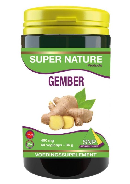 SNP Gember 400 mg (60 Vegetarische capsules)