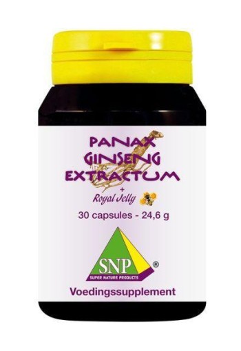 SNP Panax ginseng extract & royal jelly 700 mg (30 Capsules)