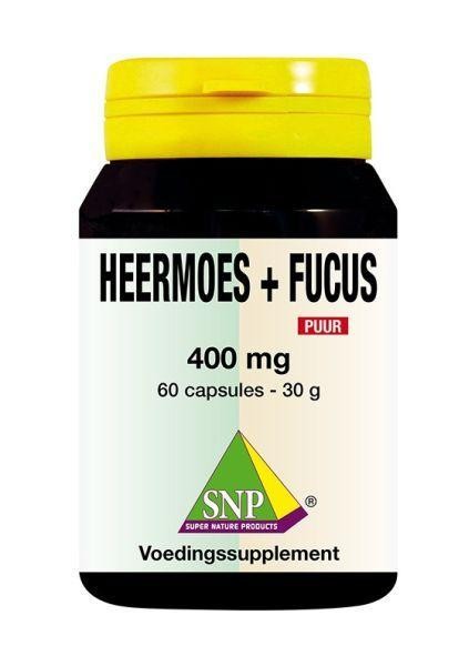 SNP Heermoes & fucus 400 mg puur (60 Capsules)