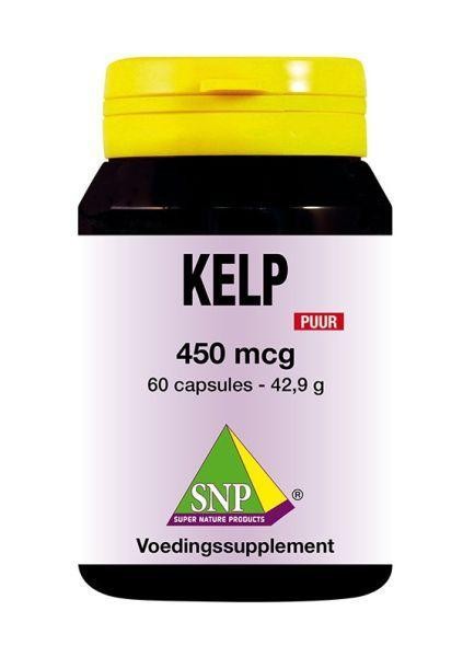 SNP Kelp jodium puur 450 mcg (60 Vegetarische capsules)
