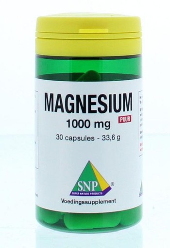 SNP Magnesium 1000 mg puur (30 Capsules)