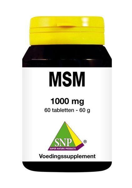 SNP MSM 1000mg (60 Tabletten)