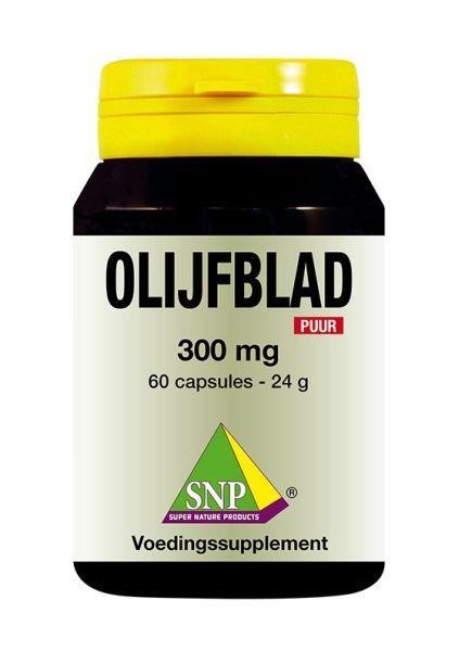 SNP Olijfblad extract 300 mg puur (60 Vegetarische capsules)