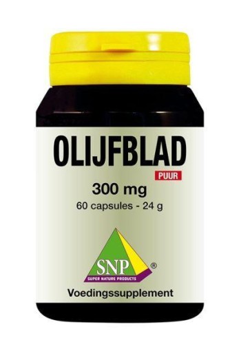 SNP Olijfblad extract 300 mg puur (60 Vegetarische capsules)