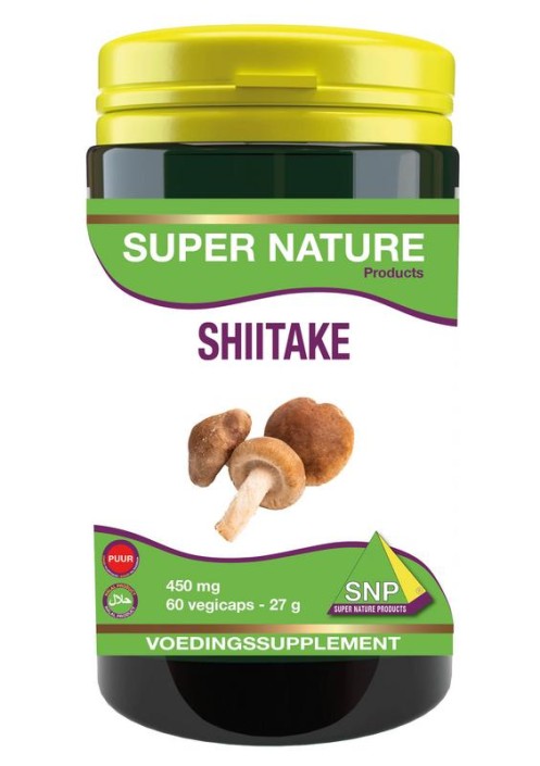 SNP Shiitake 450mg puur (60 Vegetarische capsules)