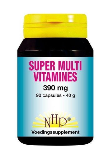 NHP Super multi vitamines 390 mg (90 Capsules)