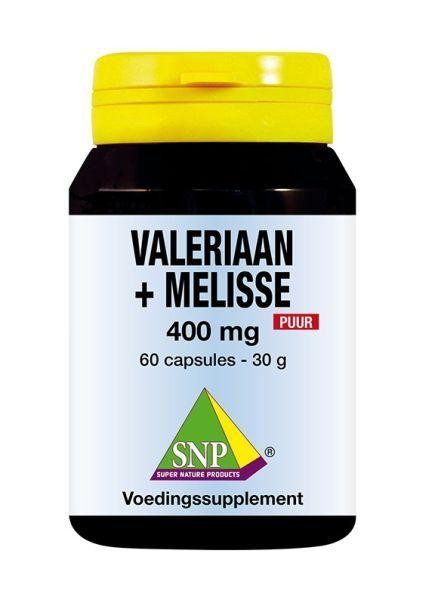 SNP Valeriaan melisse 400 mg puur (60 Capsules)