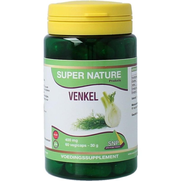 SNP Venkel 400 mg puur (60 Vegetarische capsules)