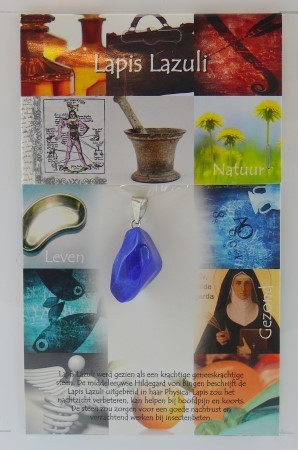 Steengoed Hanger gezondheidssteen lapis lazuli (1 Stuks)