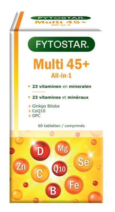 Fytostar Multi 45+ multivitamine (60 Tabletten)