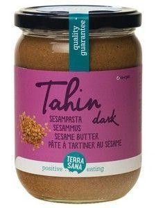 Terrasana Tahin bruin sesampasta zonder zout bio (500 Gram)