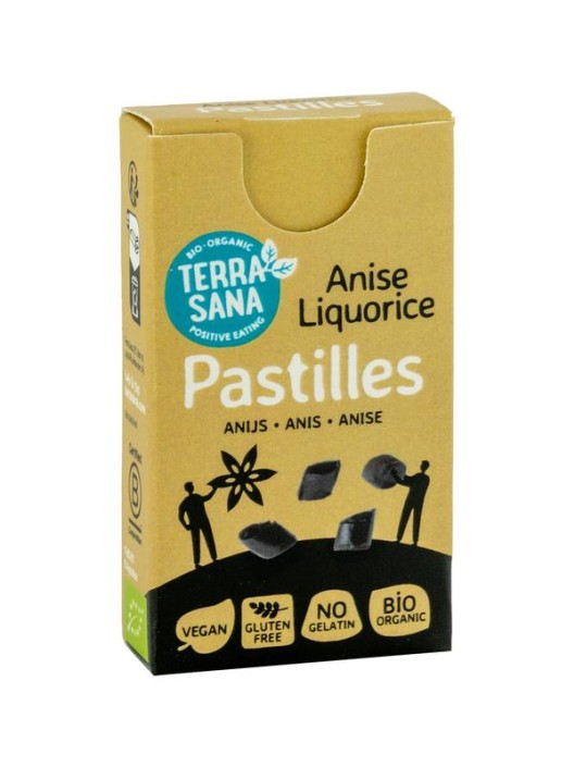 Terrasana Droppastilles anijs bio (25 Gram)