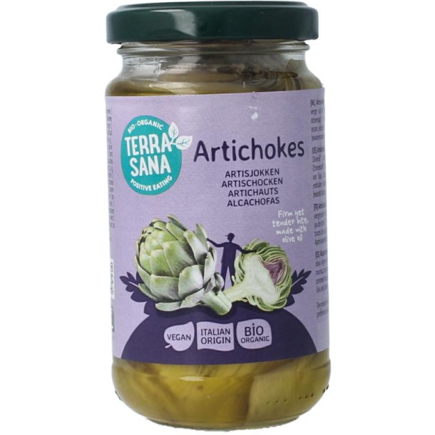 Terrasana Artisjokken in olijfolie bio (170 Gram)