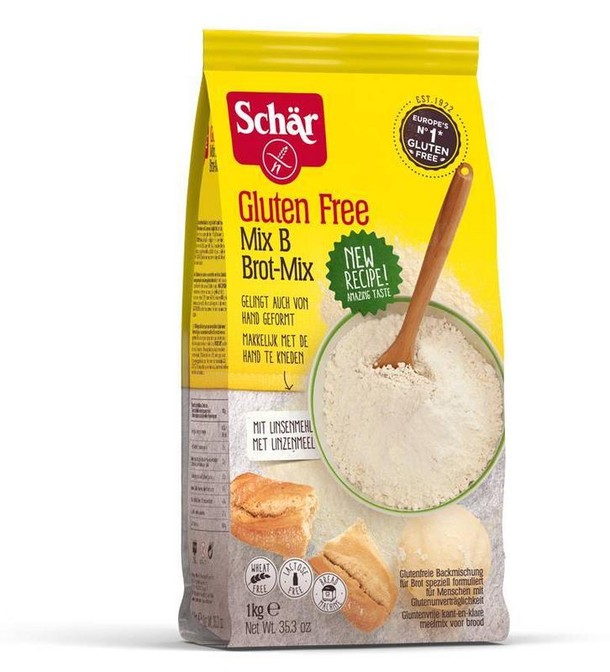 Dr Schar Mix B broodmix glutenvrij (1 Kilogram)