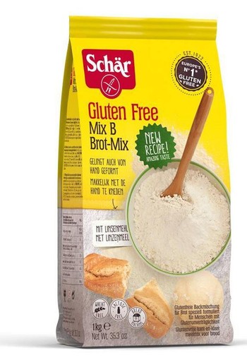 Dr Schar Mix B broodmix glutenvrij (1 Kilogram)
