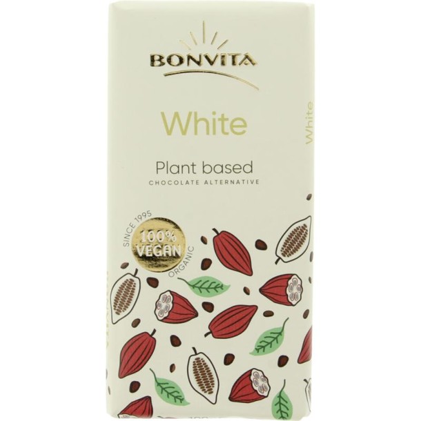 Bonvita Rijstmelk chocolade wit bio (100 Gram)