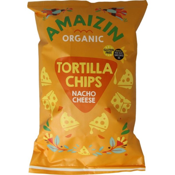 Amaizin Corn chips nacho bio (150 Gram)