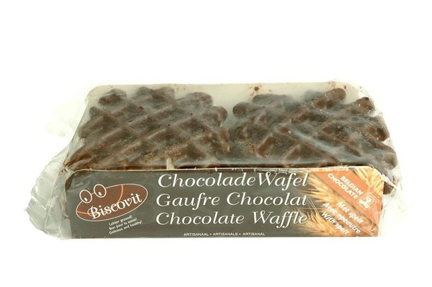 Biscovit Chocolade wafel bio (185 Gram)