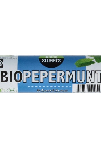Eco Sweets Pepermuntrolletjes bio (21 Gram)