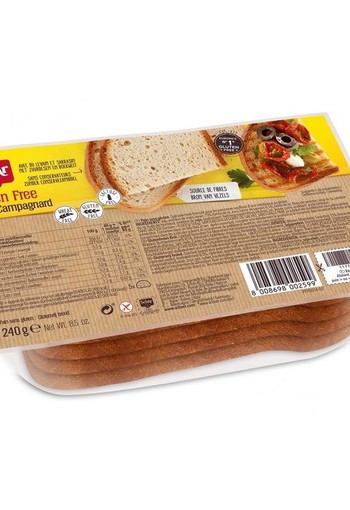 Dr Schar Pain campagnard glutenvrij (240 Gram)