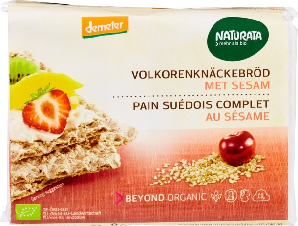 Naturata Knackebrod sesam demeter bio (250 Gram)