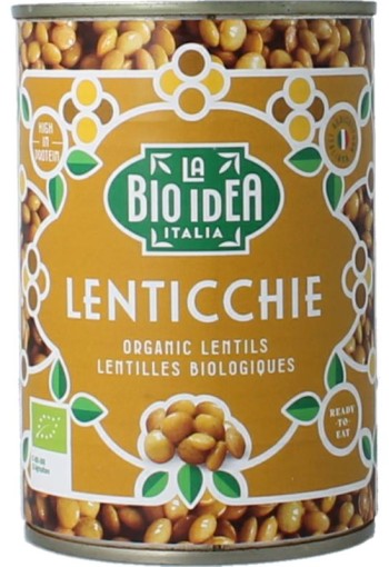 Bioidea Linzen (lenticchiel) bio (400 Gram)