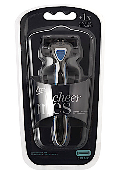 Etos Man scheer­ap­pa­raat 3-blad­s