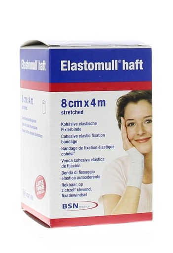 Elastomull Haft 4m x 8cm 45472 (1 Stuks)