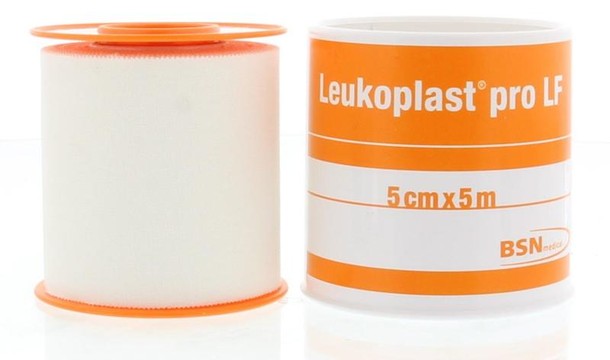 Leukoplast Hechtpleister pro LF 5m x 5cm (1 Stuks)