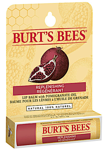  Burt's Bees Po­me­gra­na­te lip balm stick