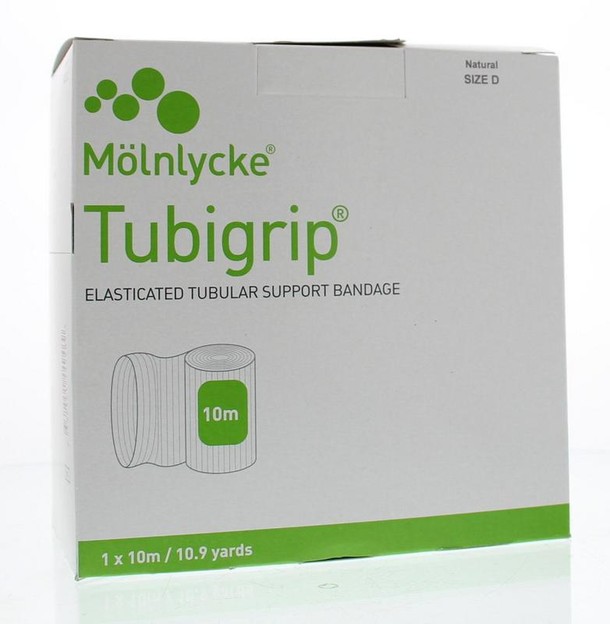 Tubigrip Elastisch buisverband D 10m x 7.5cm wit 1437 (1 Stuks)