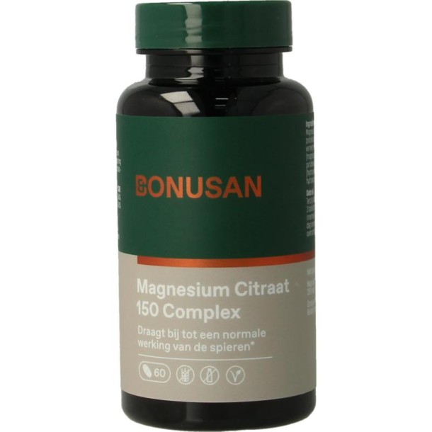 Bonusan Magnesium citraat 150 complex (60 Tabletten)