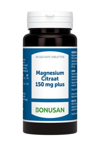 Bonusan Magnesiumcitraat 150 mg plus (60 Tabletten)