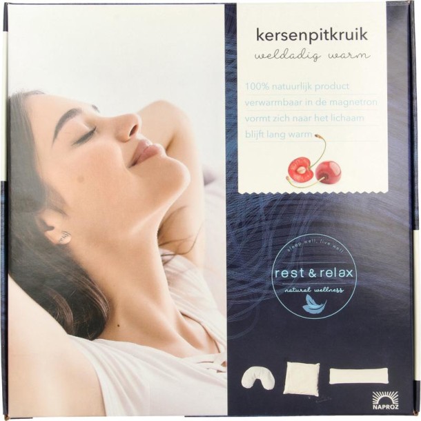 Naproz Kersenpitkussen u-vorm (1 Stuks)