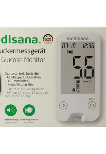 Medisana Meditouch 2 glucosemeter USB (1 Stuks)