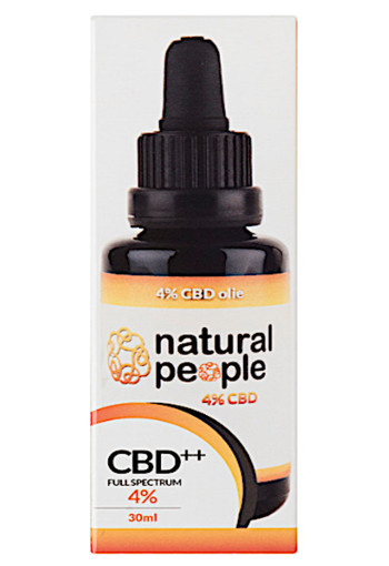 Na­tu­ral Pe­o­p­le 4% CBD olie 30 ml