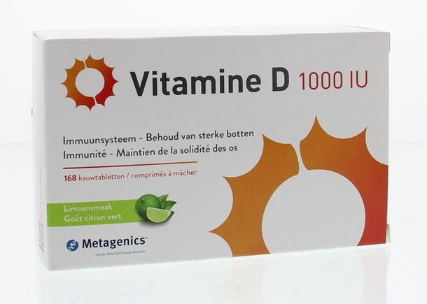 Metagenics Vitamine D 1000IU (168 Tabletten)