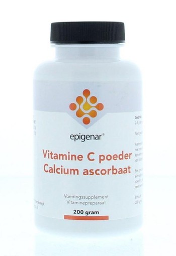 Epigenar Vitamine C calcium ascorbaat poeder (200 Gram)