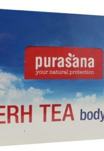 Purasana Pu-erh thee builtjes vegan (96 Zakjes)