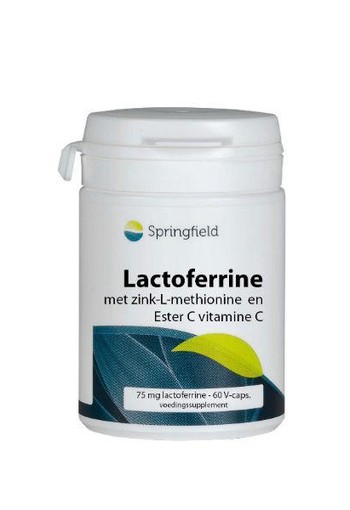 Springfield Lactoferrine 75 mg (60 Vegetarische capsules)