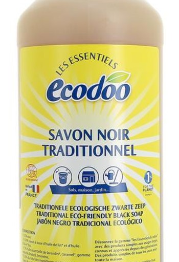 Ecodoo Zwarte zeep bio (1 Liter)